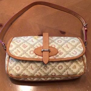 Dooney & Bourke Logo Shoulder Bag W/ Some Marks